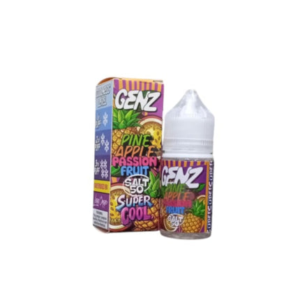 GENZ Super Cool SaltNic Pineapple Passion Fruit اناناس باشون فروت ساقع