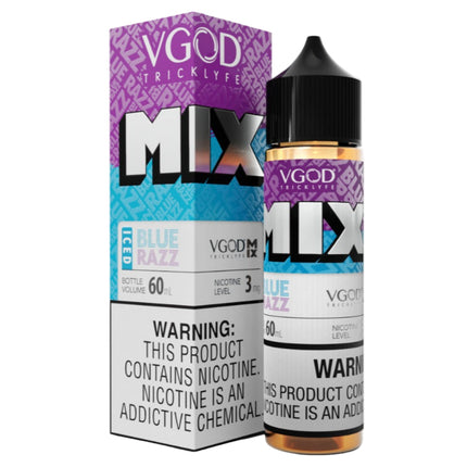 VGOD Mix Iced Blue Razz توت ساقع
