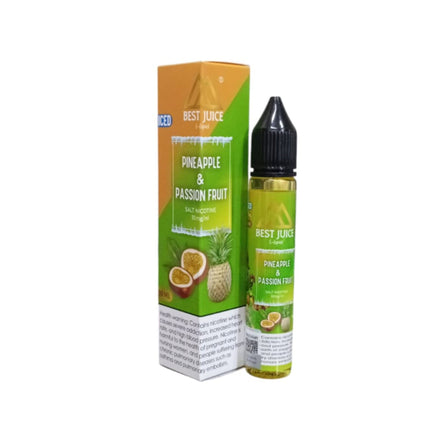 Best SaltNic Iced Pineapple Passion Fruit اناناس باشون فروت ساقع