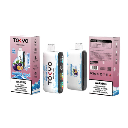 Tokyo Adjust Cool 50k Passion Fruit Disposble باشون فروت