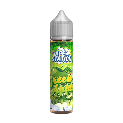 Vape Station Ice Green Apple تفاح اخضر ساقع
