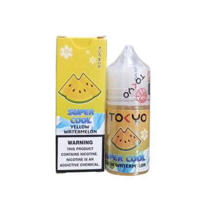 Tokyo SaltNic Super Cool Yellow Watermelon بطيخ ساقع جدا