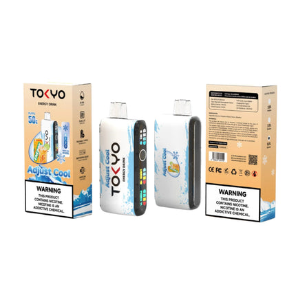 Tokyo Adjust Cool 50k  Energy Drink Disposble مشروب طاقه