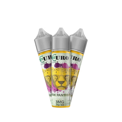 Euro Pink Panther Sour Low Sugar Cotton Candy