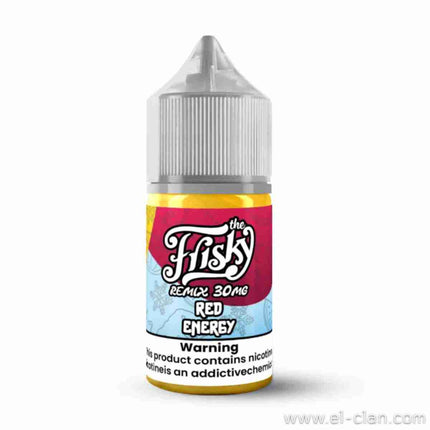 Frisky SaltNic Remix Red Energy Ice ريمكس مشروب طاقه ساقع