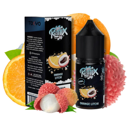 Tokyo SaltNic Remix Orange Litchi
