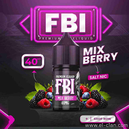 FBI SaltNic Mix Berry ميكس توت