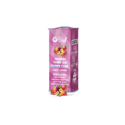 8Ball Super Cool SaltNic Strawberry Passion Fruit فرولة باشون فروت ساقع