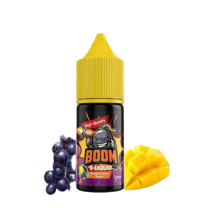 Boom مانجو و عنب - Boom E-Juice -  الكلان فيب el-clan.