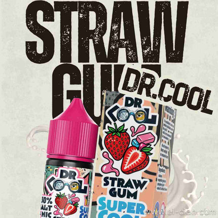 DR.Cool Super Cool SaltNic Strawberry Gum