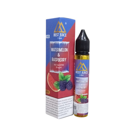 Best SaltNic Iced Watermelon Raspberry بطيخ توت ساقع