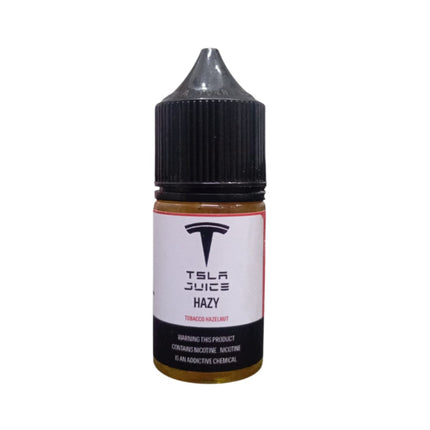 Tsla Juice SaltNic Hazy Tobacco Hazelnut توباكو بندق