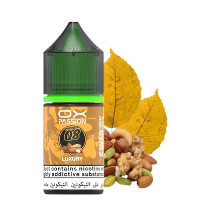 OX Passion SaltNic Luxury Tobacco Nuts