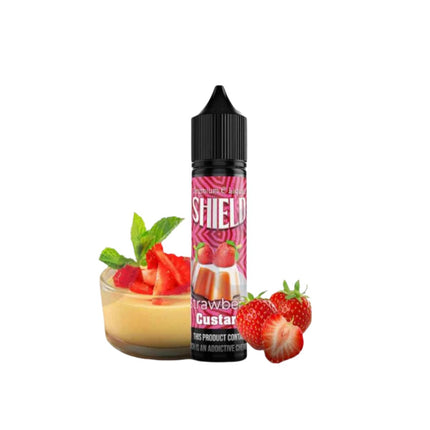 Shield Strawberry Custard فراولة كاستر - Shield e-juice -  الكلان فيب el-clan.