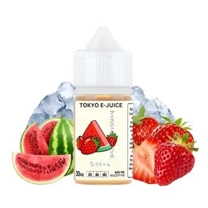 Tokyo SaltNic Iced Strawberry Watermelon فراولة بطيخ مثلج