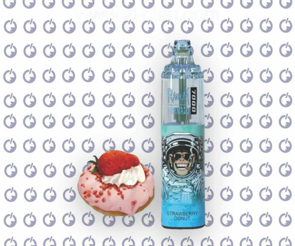 randm tornado 7000 strawberry donut RandM Tornado 7000 Puffs Disposable Vape Wholesale main image 1