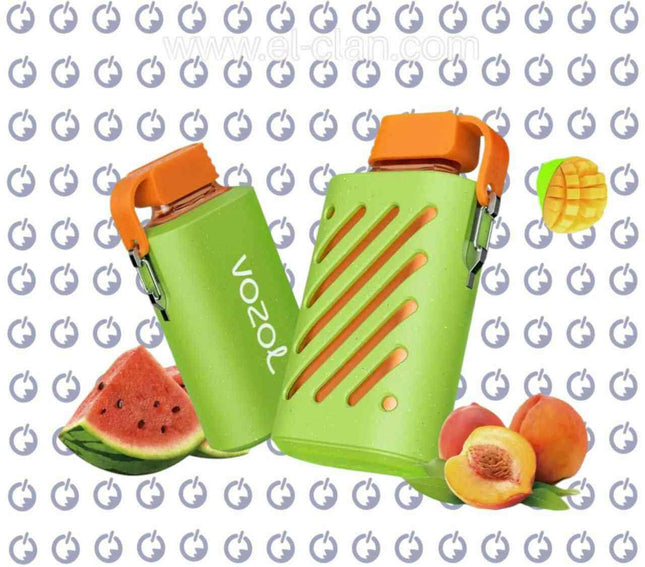 Vozol Gear 10000 Peach Mango Watermelon خوخ مانجو بطيخ - Vozol disposable -  الكلان فيب.