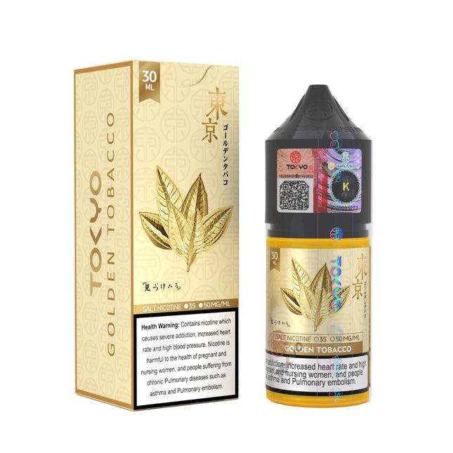 Tokyo SaltNic Golden Tobacco توباكو