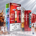 PeakBar H2O 40K Cola Disposable كولا