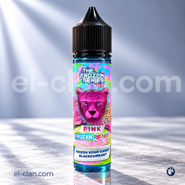 Pink Panther Remix Frozen Sour Candy Blackcurrant زبيب غزل بنات ساقع