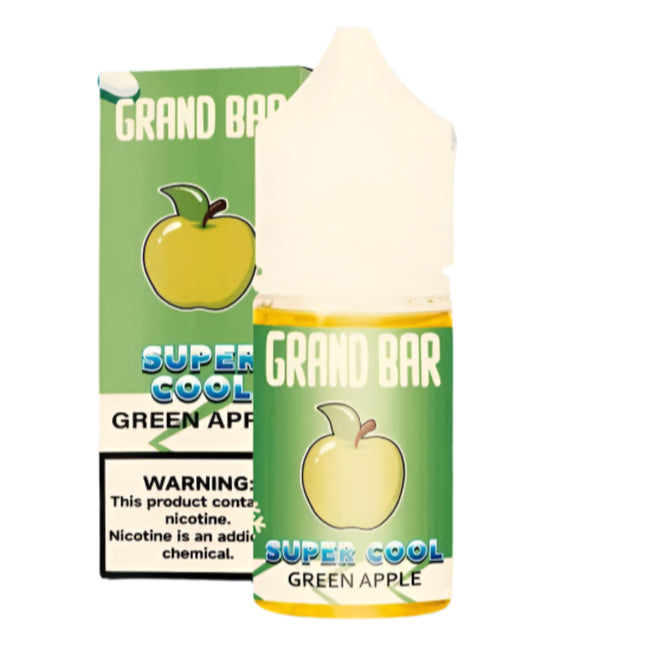 Grand Bar Super Cool SaltNic Green Apple