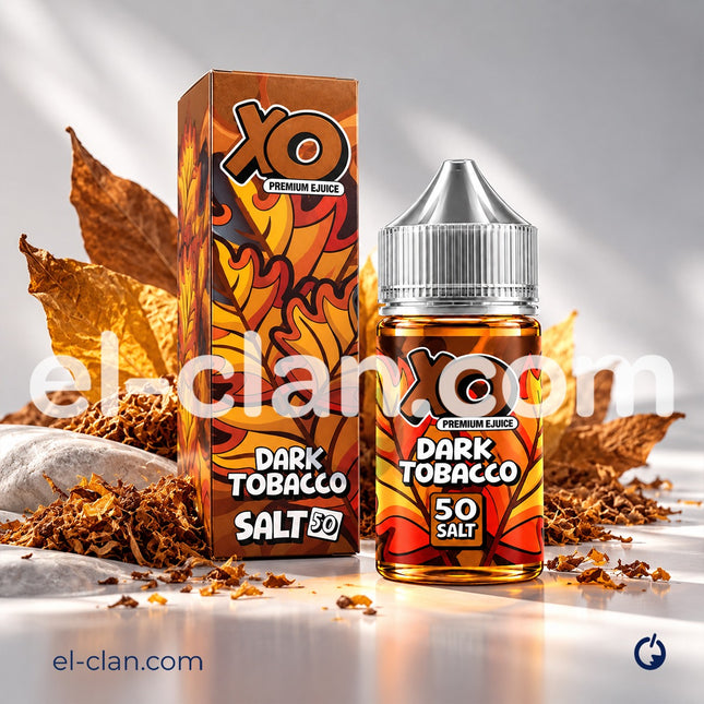 عبوة ليكويد فيب XO SaltNic Dark Tobacco بطعم التبغ الداكن من XO E-Liquid