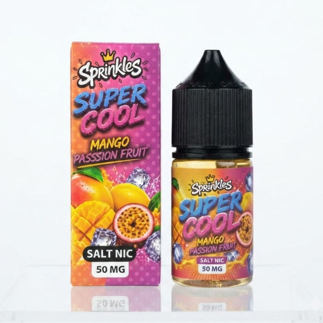 Sprinkles Super Cool Saltnic Mango Passion Fruit  مانجو باشون فروت ساقع