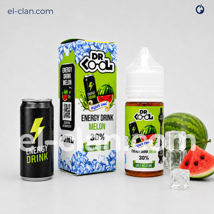 DR.Cool Super Cool SaltNic Energy Drink Melon مشروب طاقه بطيخ