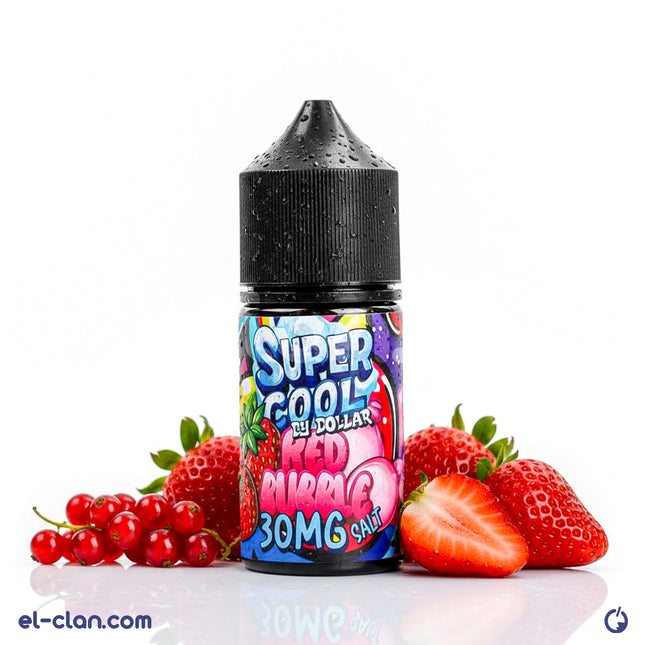 Dollar Super Cool SaltNic Red Bubble لبان فراوله ساقع جدا