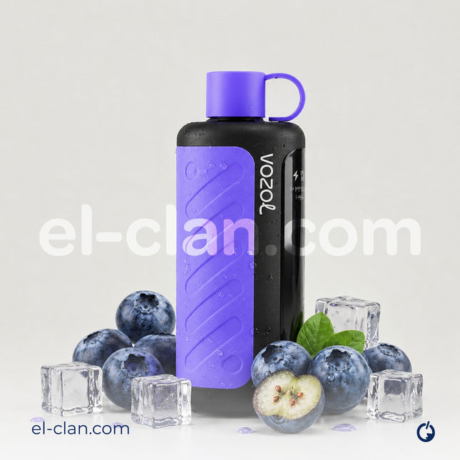 Vozol Gear Hookah 40k Blueberry Ice Disposble توت ساقع