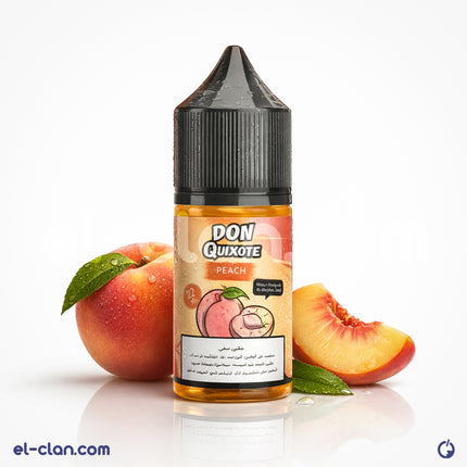 DON Quixote SaltNic Peach Berry Ice خوخ توت ساقع
