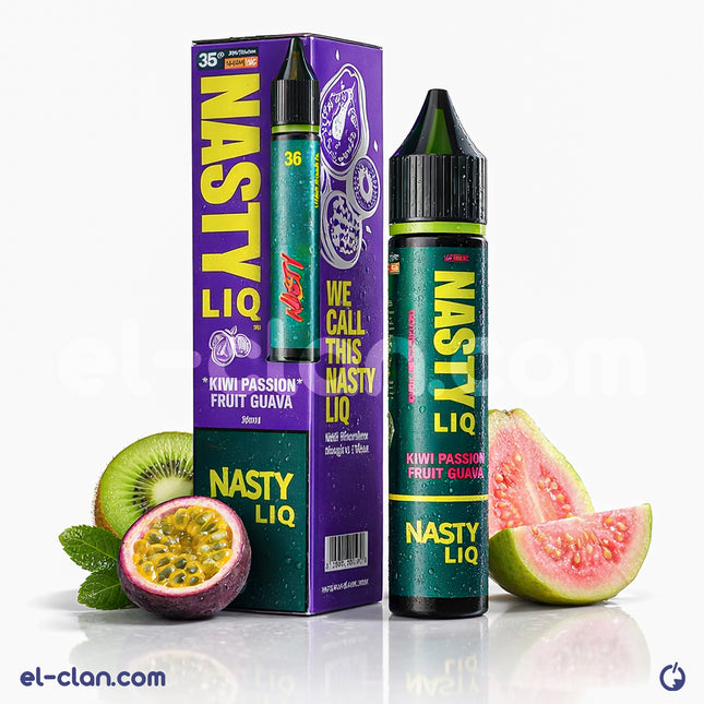 Nasty Saltnic Kiwi Passion Fruit Guava كيوي باشون فروت جوافه