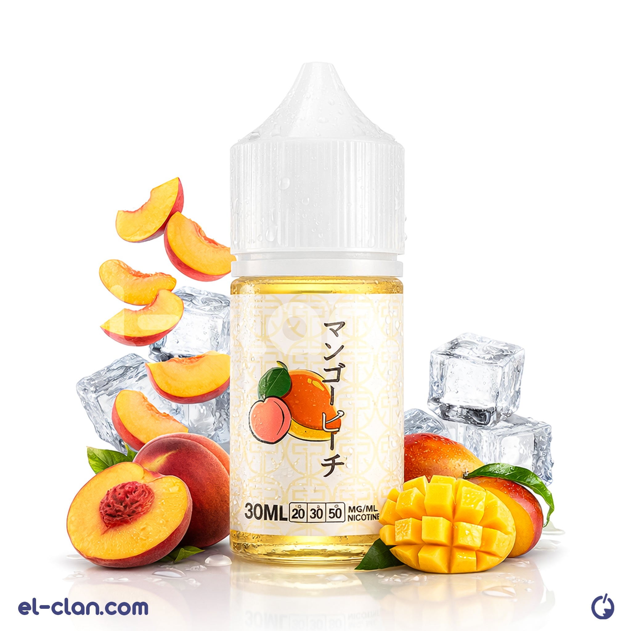 Tokyo SaltNic Iced Mango Peach – الكلان فيب