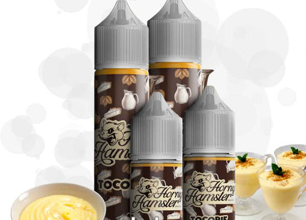 Horny Hamster Tocopie توباكو كاسترد زبده كريمه - Horny Hamster E-Juice -  الكلان فيب el-clan.