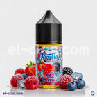 Rozetta Ice Mix Berry in a vape liquid bottle, showcasing the colorful berry flavor and clear packaging of Rozetta E-Juice.