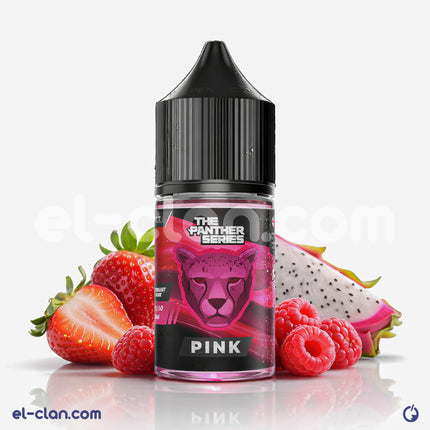 سائل ليكويد مستورد من Pink Panther بنكهة التوت الأسود والزبيب بلون وردي، فيب نيكوتين سولت بنكهة فريدة.