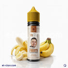 Metal Tongue e-juice Metal Tongue Banana Ice Cream flavored in liquid form, showcasing the banana and ice cream flavor profile.