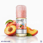 سائل فيب نيكو من فوول بزهر خوخ ساقع، عبوة واضحة مع زجاجة ليكويد مستورد من علامة Vozol E-Juice