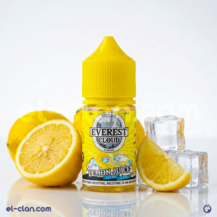 Everest Cloud SaltNic Lemon Jice Super Cool عصير ليمون ساقع جدا