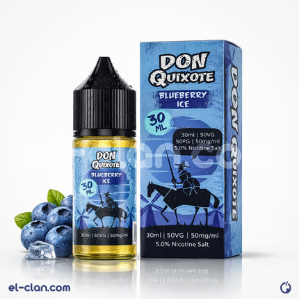DON Quixote SaltNic Blueberry Ice  توت ساقع