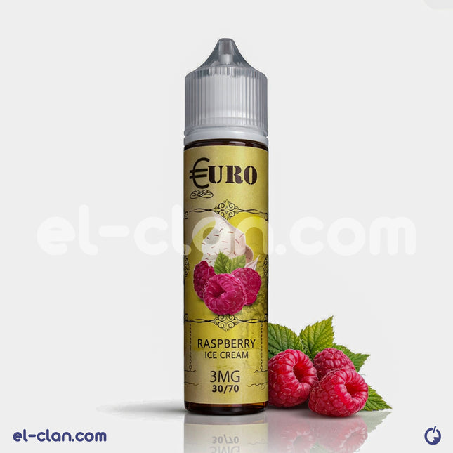 Euro Raspberry Ice Cream توت ايس كريم