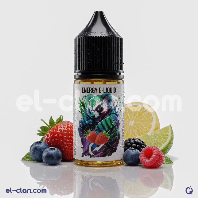 سائل فيب إلكتروني من Energy E-Juice بنكهة ليمون توت وفراولة بنكهة باردة من سالنيك Pink Lemonade Ice