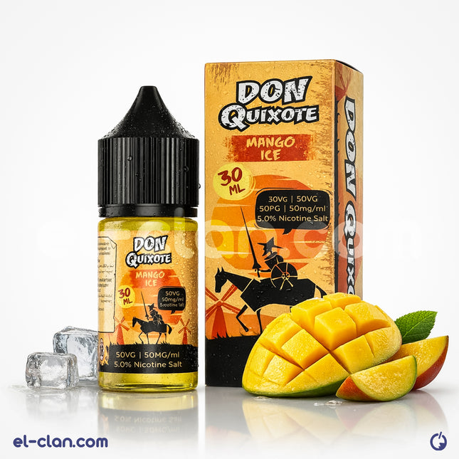 DON Quixote SaltNic Mango Ice مانجو ساقع