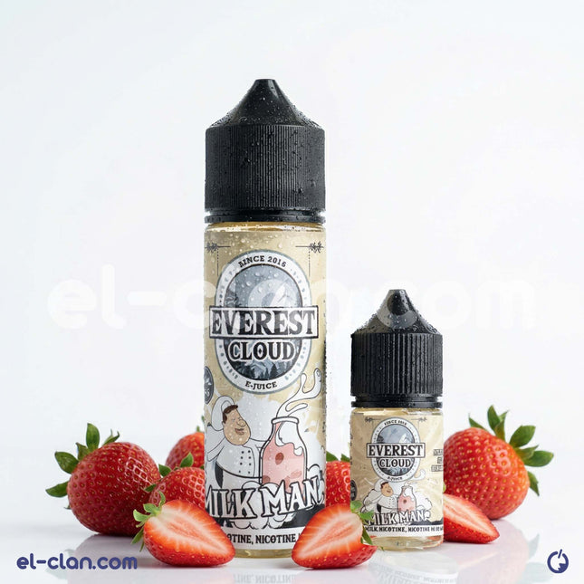 Everest Cloud Milk Man حليب فراوله