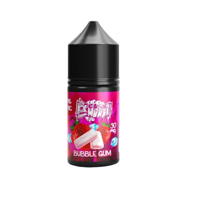 For Ca$h SaltNic Ice Bubble Gum لبان فراوله ساقع