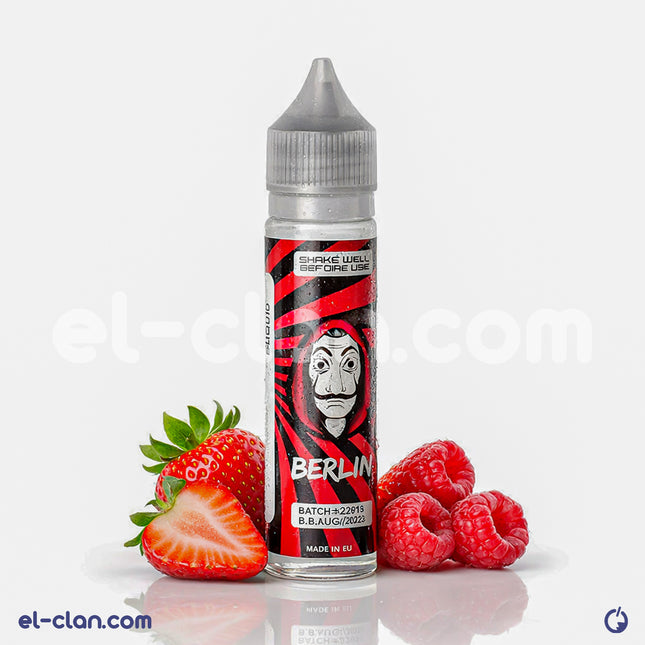 8Ball Berlin فراوله فانيلا كاستر فيب ليكويد محلي لعشاق السجائر الإلكترونية، زجاجة 8Ball E-Juice.