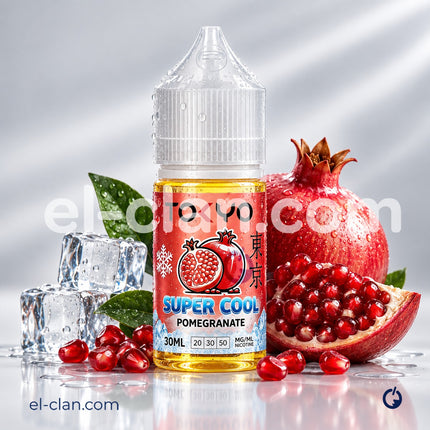 Tokyo SaltNic Super Cool Pomegranate رمان ساقع