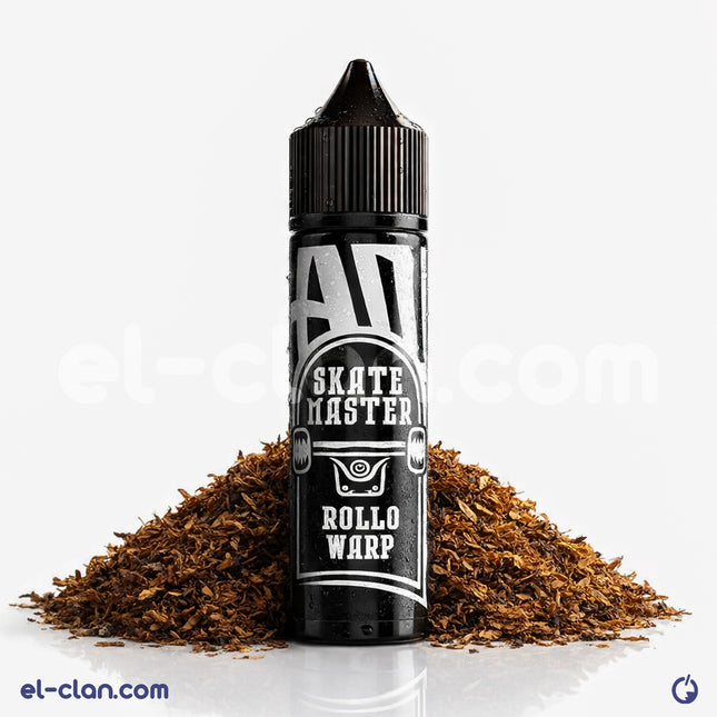 تبغ محمص من Ramp E-Juice، فيب ليكويد محلي بنكهة التبغ المحمص، يظهر في الصورة عبوة المنتج بشكل واضح