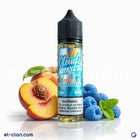 سائل فيب نكهة خوخ وتوت أزرق مثلج من Cloud Nurdz E-Juice، ليكويد مستورد بنكهة منعشة ومميزة