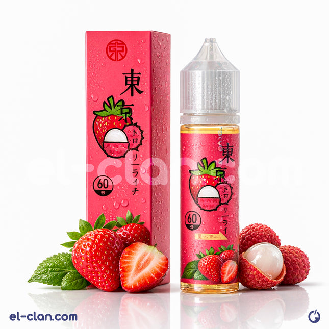 Tokyo Iced Strawberry Lychee فراوله ليتشي ساقع